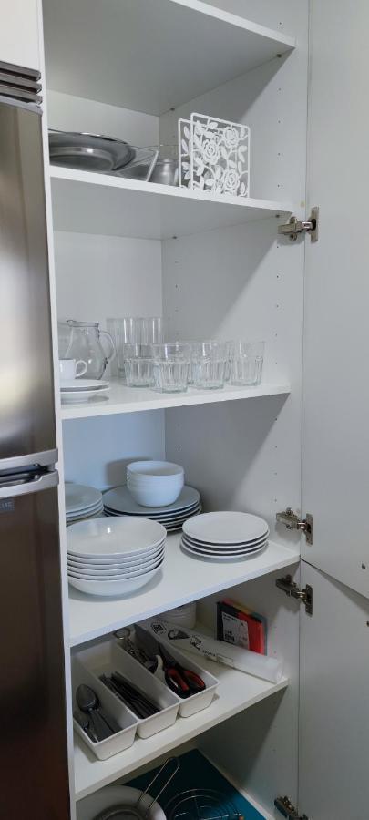 Acogedor Apartamento Con Terraza En Portonovo Luaran gambar